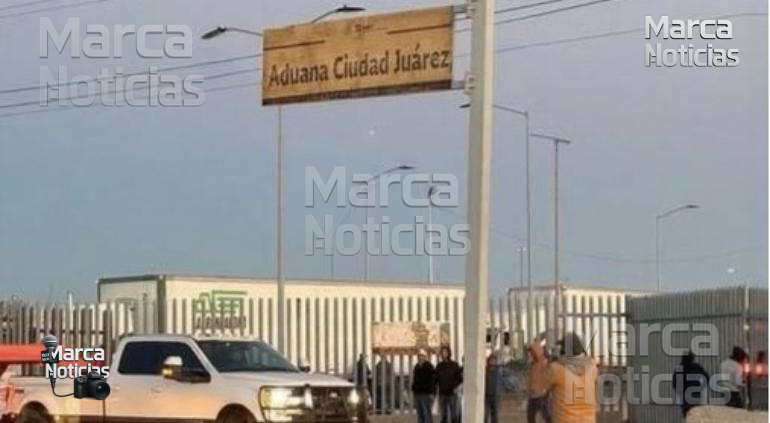 Retoman campesinos protestas: bloquean cruce internacional en Juárez