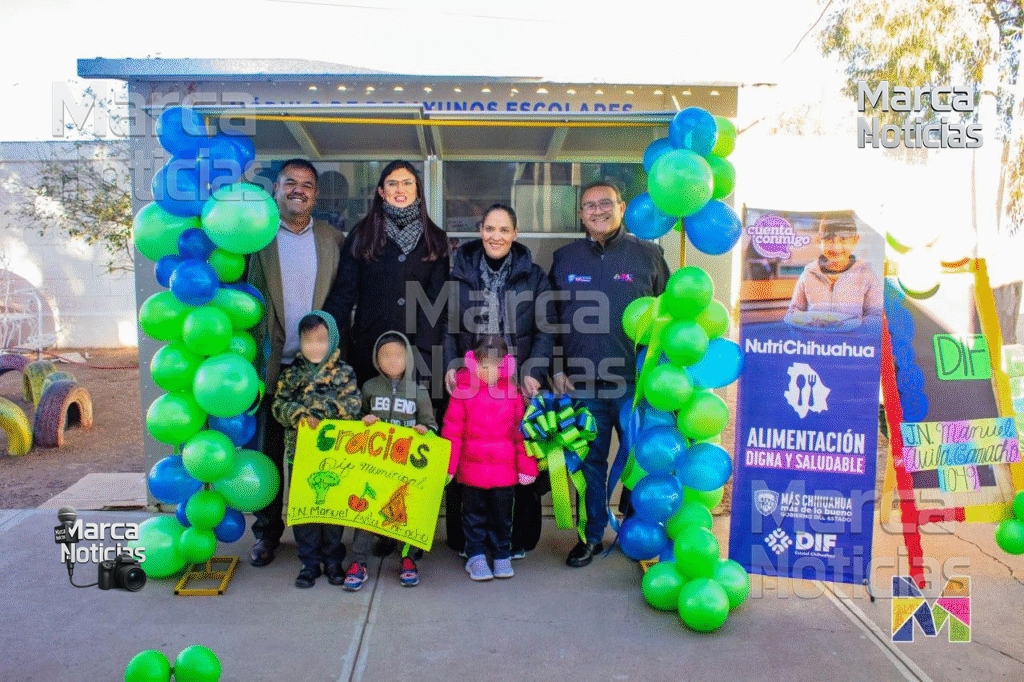 Inauguran en Meoqui primer Módulo Móvil de Desayunos Escolares en jardín de niños de Cárdenas