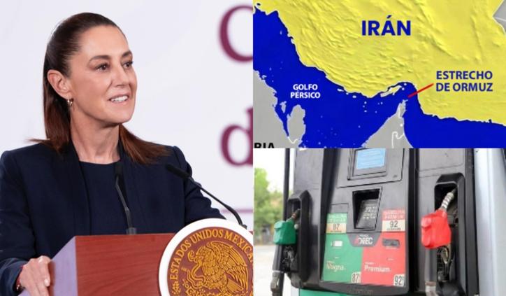 Pega guerra EU- Irán a México: Sheinbaum ordena subsidio a gasolina