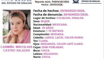Privan de la libertad a repostera y creadora de contenido en Culiacán