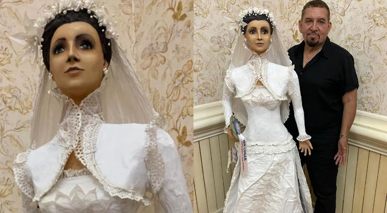 ¡Le quedó igualita! Artista chihuahuense recreó a La Pascualita