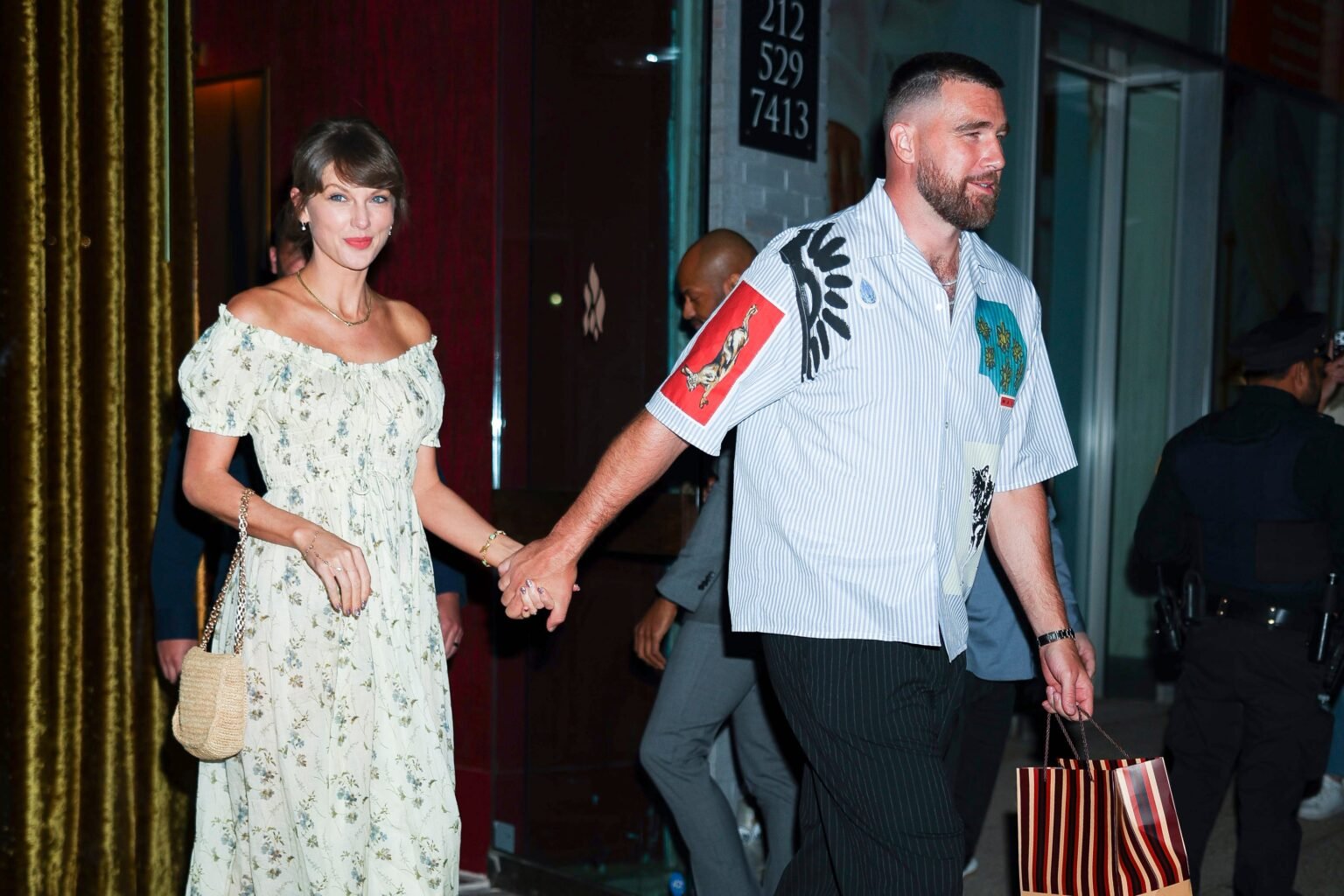 Travis Kelce habla por primera vez de su boda con Taylor Swift: “La mejor noche de mi vida”