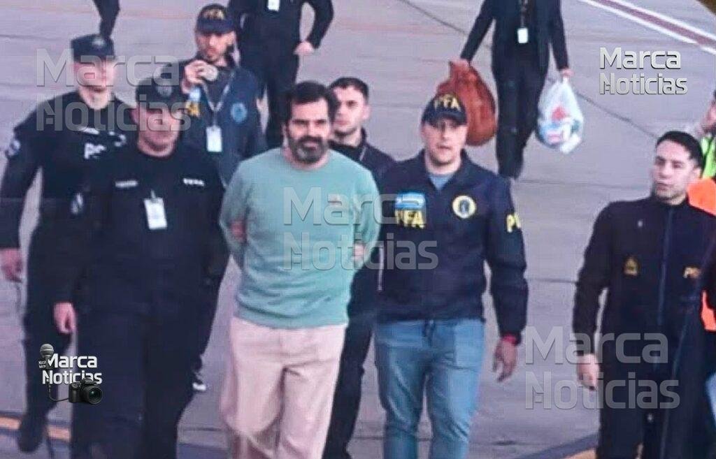 Fernando Farías Laguna llega a México y es trasladado al penal del Altiplano