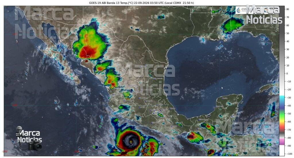 El huracán ‘Polo’ alcanza la categoría 5 y mantiene en alerta a cinco Estados de la costa del Pacífico mexicano