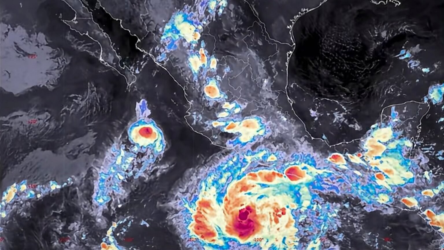 El huracán ‘Trudy’, en vivo | El ciclón asciende a categoría 3 mientras se acerca a las costas del Pacífico