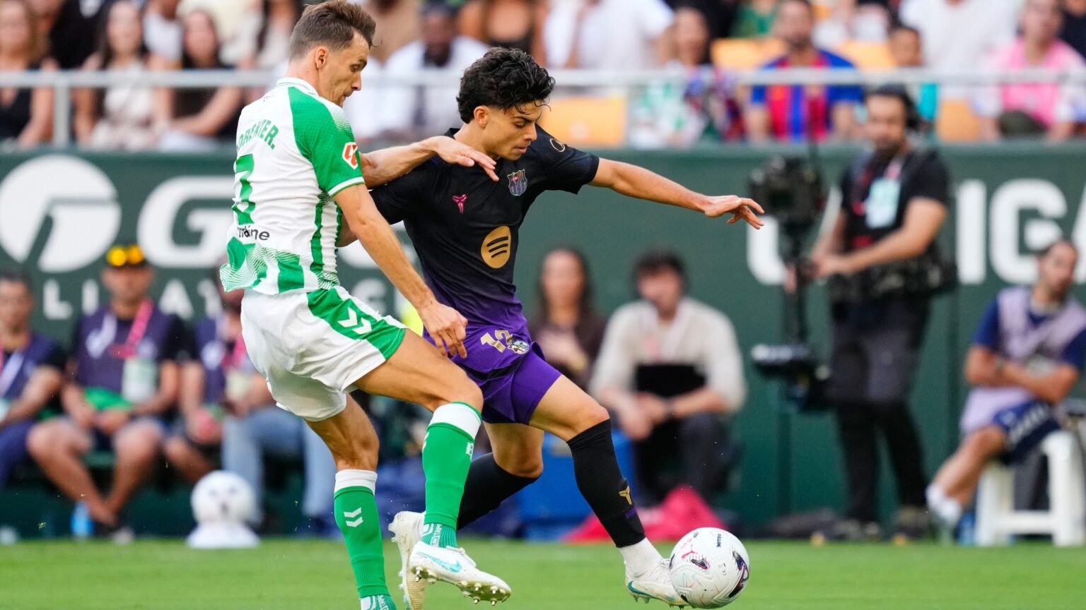 Real Betis-FC Barcelona, el partido de LaLiga en directo|Lamine adelanta al Barça