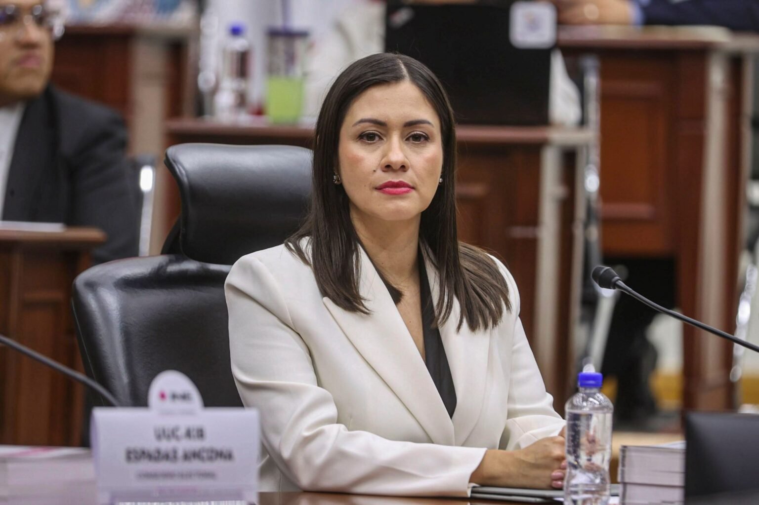 Perfilan a Blanca Cruz como presidenta provisional del INE