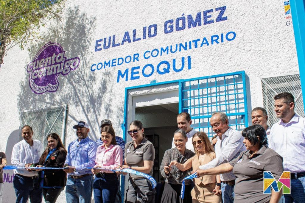 Arrancan Miriam Soto y Jesús Carrillo Programa de Ocupación Temporal y nuevo Comedor Comunitario en Meoqui